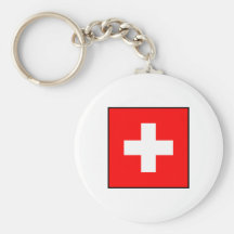 La Suisse - drapeau suisse Porte-clefs