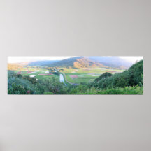La surveillance de vallée de Hanelei Poster