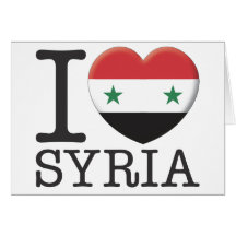 La Syrie Carte De Vœux
