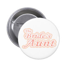 La tante de la jeune mariée de fantaisie badge avec épingle