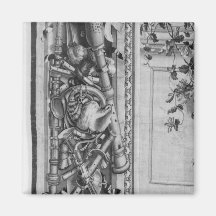 La tapisserie des saisons aimants pour réfrigérateur