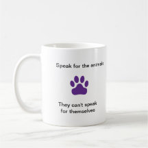la tasse 11oz - parlez pour les animaux
