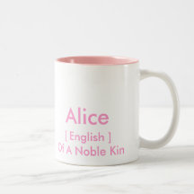 La tasse d'Alice
