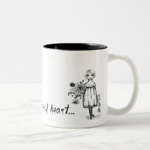 La tasse de café "Blessed sont la pure du coeur "