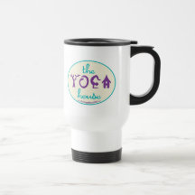 la tasse de café de maison de yoga