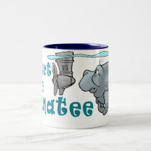 La tasse de café de plongeur de lamantin protègent