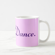 La tasse de café pour des danseurs "nous a laissés