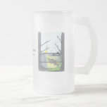 La tasse en verre givré de pêcheur……