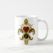 La tasse Fleur de lis Pick d'E votre style voient 