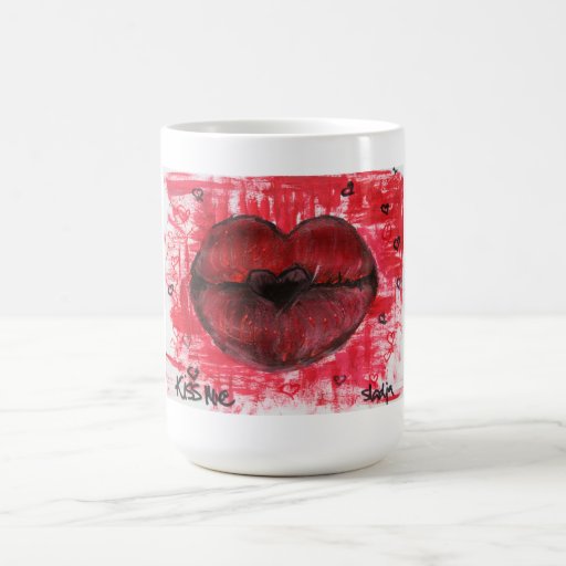 La tasse m'embrassent