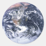 La terre autocollants