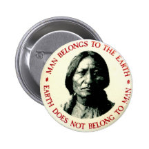 La terre - bouton badges avec agrafe