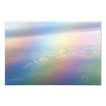 La terre d'arc-en-ciel. Essence de la vie Photos Sur Toile