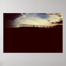 La terre de l'affiche d'houblon