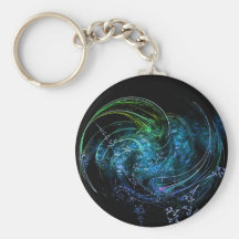 La terre et ciel porte-clé