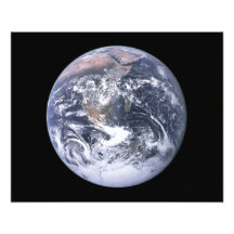 La terre impression photographique