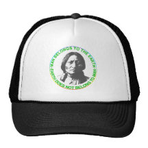 La terre n'appartient pas à l'homme casquette
