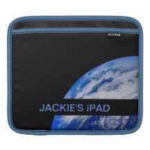 La terre personnalisable dans la couverture d'iPad Housses iPad