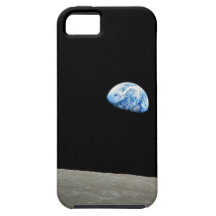 La terre se lève de la lune coques iPhone 5