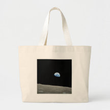 La terre se lève de la lune sac