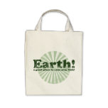 La terre, un grand endroit pour élever vos enfants sac en toile