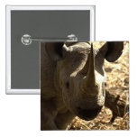 La tête du rhinocéros badges