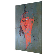 La tête rouge, c.1915 toile tendue