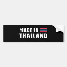 LA THAÏLANDE ADHÉSIF POUR VOITURE