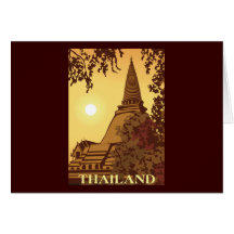 La Thaïlande Carte De Vœux