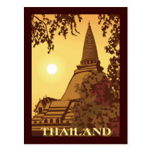 La Thaïlande Cartes Postales