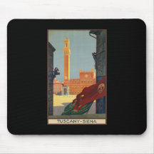 La Toscane Sienne Tapis De Souris