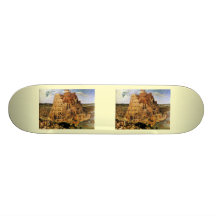 La tour de Pieter Bruegel "de Babel" (circa 1563) Plateau De Skateboard