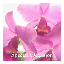 La Tout-Occasion d'orchidées invite Cartons D'invitation