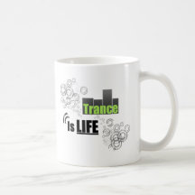 La transe est la vie tasse à café