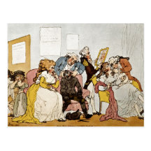 "La transplantation des dents", bande dessinée Carte Postale