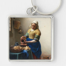 La trayeuse, janv. Vermeer Porte-clefs
