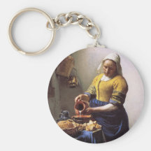 La trayeuse porte-clés