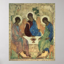 La trinité sainte, 1420s affiche