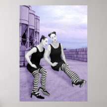 La tristesse - autoportrait posters