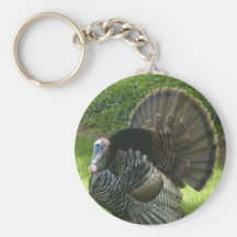 La Turquie sauvage Keychain Porte-clefs