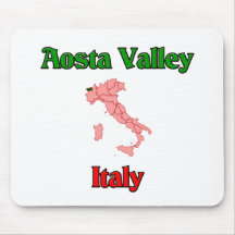 La vallée d'Aoste Italie Tapis De Souris
