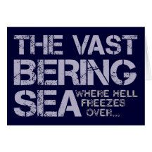 LA VASTE MER DE BÉRING… CARTE DE VŒUX