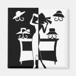 La vente de chapeau aimants