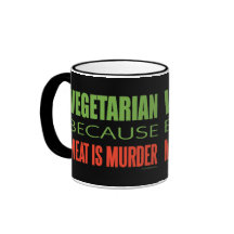 La viande est meurtre - Anti-Viande Mugs