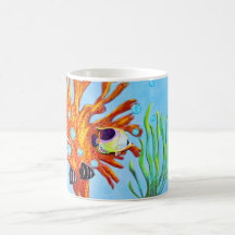 La vie aquatique mugs à café