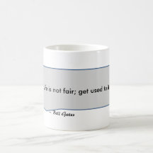 La vie de citation de Bill Gates n'est pas juste s Tasses À Café