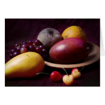La vie de fruit toujours tropical carte de vœux
