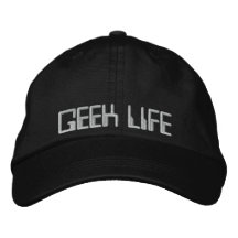 LA VIE DE GEEK CASQUETTE BRODÉE