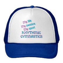 La vie de gymnastique rythmique, passion, sport casquettes