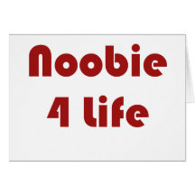 La vie de Noobie 4 ! Carte De Vœux